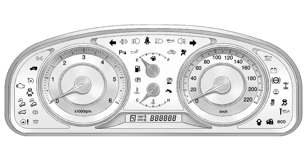 2 4 INSTRUMENTER OG BETJENINGSELEMENTER INSTRUMENTENHET * Instrumentenheten