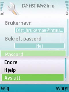 Eduroam og Nokia N95