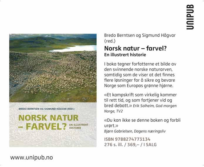 Returadresse: Naturvernforbundet i Oslo