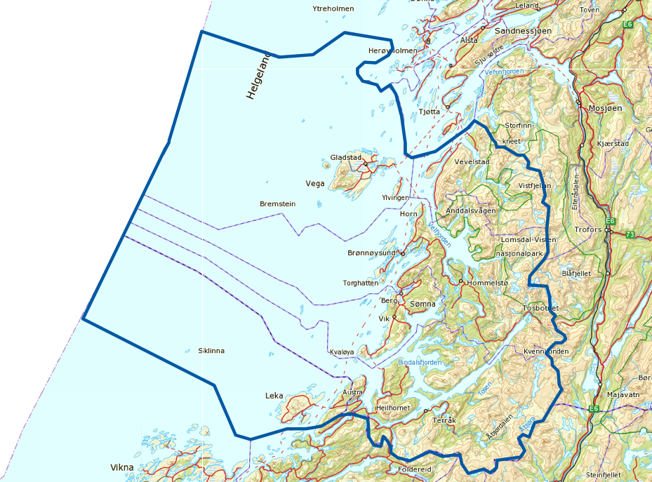 Prosjekt Troll,ell Geopark Startet som VRI-prosjekt for å formiddle geologi i Leka, Vega og Brønnøy Et