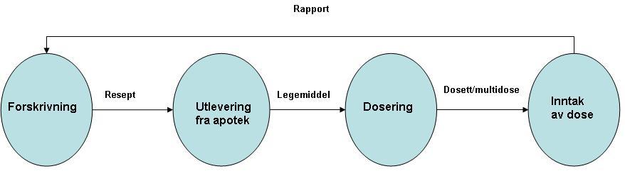 4. LEGEMIDDELHÅNDTERING I ÅPEN OMSORG Figur 8: Oppsummering av