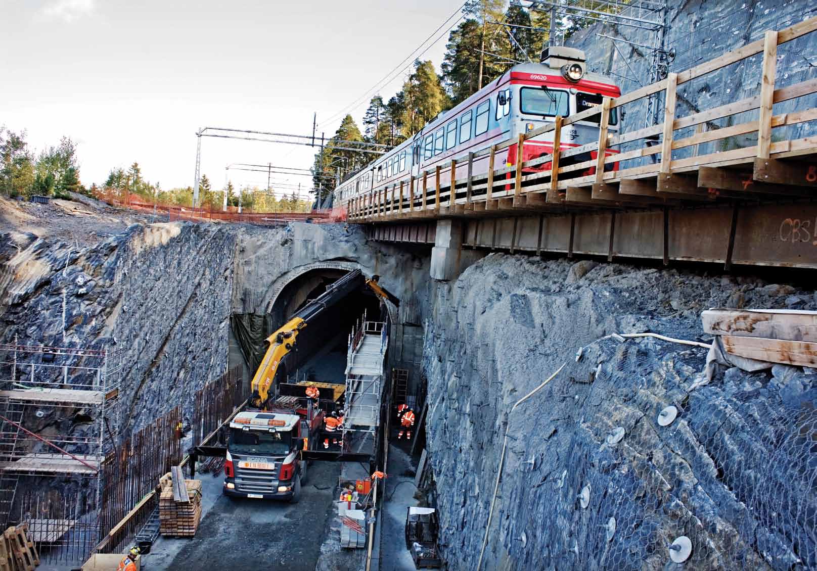 : Jernbaneverket og kundene 2: Utbyggingsprosjekter 3: En moderne jernbane 4: Samfunnsansvar, miljø og