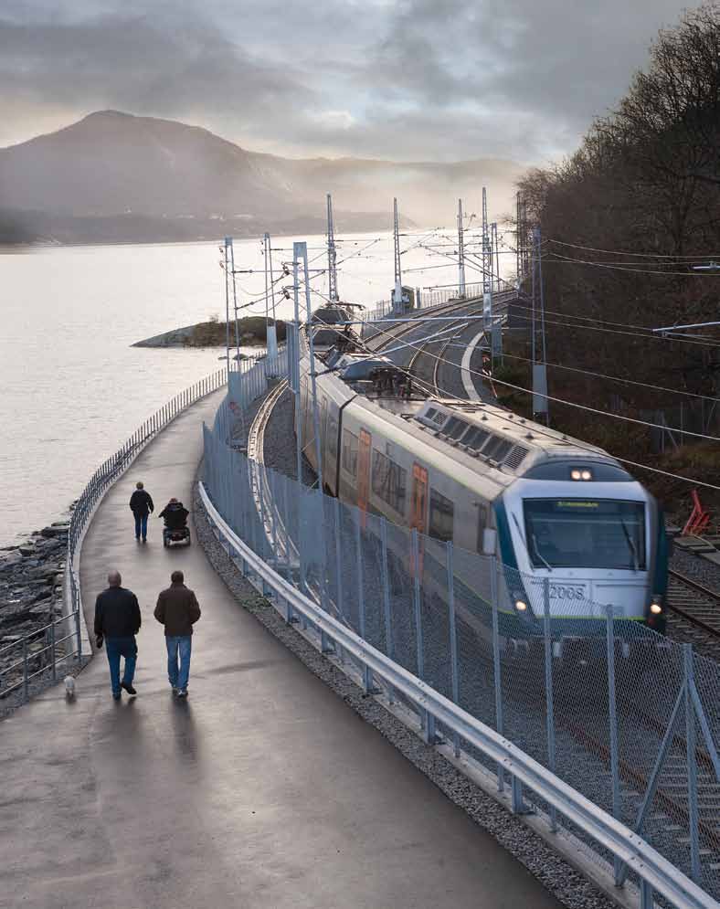 2 Nye Lysaker stasjon har blitt et moderne trafikknutepunkt i et område i rivende utvikling.