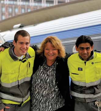 Jernbaneverket har som mål å lykkes i å sikre kompetanse og bemanning ved å tilpasse rekruttering til aktivitetsnivå og aldersprofil samt være en god arbeidsgiver som holder på og tiltrekker seg