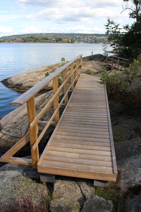 Oslofjordens Friluftsråd jobber aktivt med kyststier på mange