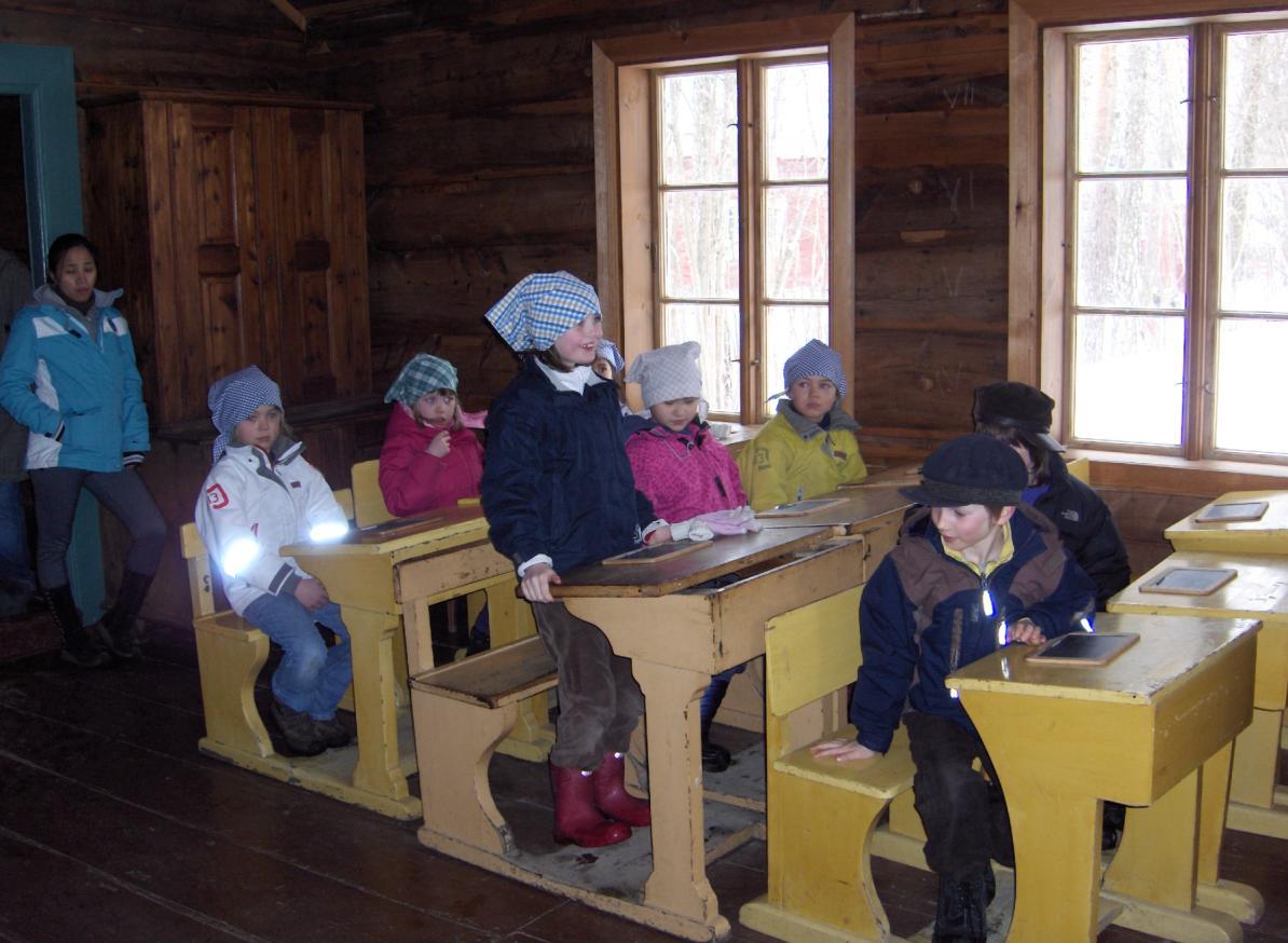 Besøk på Norsk Folkemuseum Den 11.