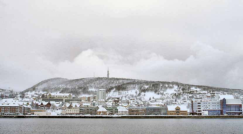 Harstad. (Foto fra Wikimedia Commons) Barentshavet sørøst Konsekvensutredningen har ikke avdekket forhold som synliggjør at Barentshavet sørøst ikke bør åpnes for petroleumsvirksomhet.
