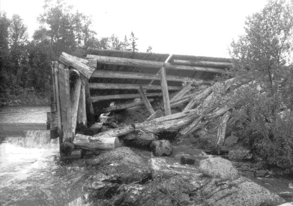 Steindam Dammene som ble oppført i stein, ble ofte oppført der terrenget lå til rette for det. Det vil oftest bety at grunnen var av fjell slik at dammen ble stående støtt.