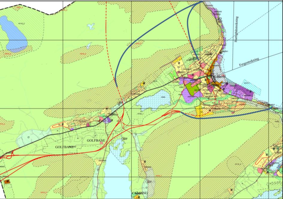 Planprogram - E39 Flytebruløsning mellom Hareid og Sula 22 benyttes også mellom Sulebust og Overå, ved at flytedelen blir bygd lengre.