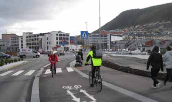 Koengen. Traseen har en lengde på 0,3 km.