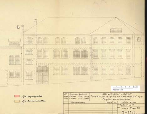 mot Sangengaten 1915