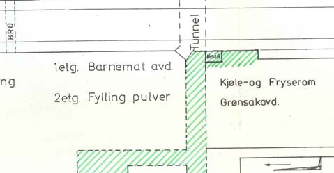 1993 Utbygging i trasè Sangengaten og i portrom og på