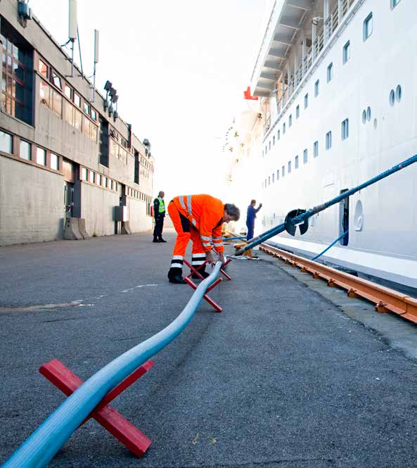 utslippet per transportert tonn er lavere jo større lastebilen er dersom lastekapasiteten utnyttes.