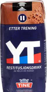 nr. 426* YT Restdrikk kakao 330ml Salgshjelpemidler Best. nr. 4295 YT Energibar 55g Best. nr. 4575 YT Mellommåltidsbar salt&søt m/ sjokolade Fritt til utlån!