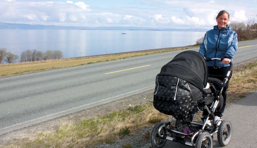 FOTO: Privat Over 2 000 personer ble med på skrittkonkurransen «Gå i hennes spor», som CARE arrangerte i samarbeid med Grete Roede. Dette ga nok penger til å bygge fire nye brønner i Mali.