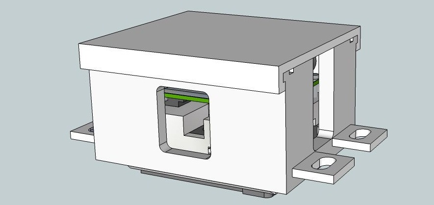 During the testing of the prototype, a D-sub cable with appropriate connector headers was used to connect the prototype to the DAQ.