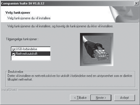 Med en USB-forbindelse får du tilgang til alle bruksområdene for Companion Suite IH 4 Windows 2000 XP-bruker: Din multifunksjonsmaskin er utviklet og testet av PHILIPS for å gi full kompatibilitet