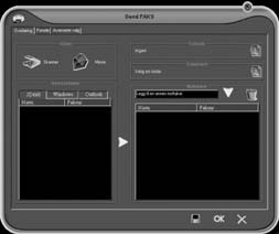 Sende fakser Sending av faks via dialogvinduet COMPANION MANAGER FAKS Både dokumenter som er lagret på datamaskinen og dokumenter som skannes på multifunksjonsmaskinen kan sendes som faks.