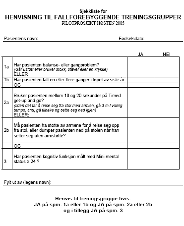 Det har også blitt forsøkt å nå målgruppen gjennom deltakelse på vaksinasjonsdag for seniorer over 67 år på et legekontor.