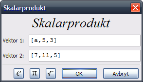 wxmaxima finner ingen løsning, så vektoren kan ikke være parallelle. i) Skriv inn: [x-1,y]=[-x,] og trykk Regn ut.