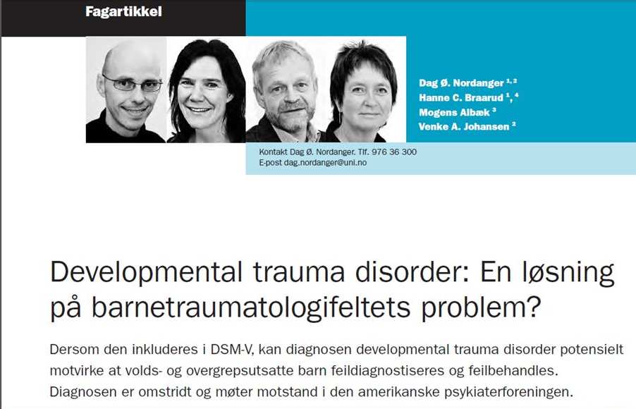 Tidsskrift for Norsk Psykologforening
