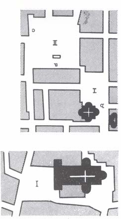 Kapittel 3 Teoriar om byplanlegging det urbane (Choay 1969). I følgje Choay spela den førindustrielle byen ei vesentleg rolle for utviklinga av byideala.