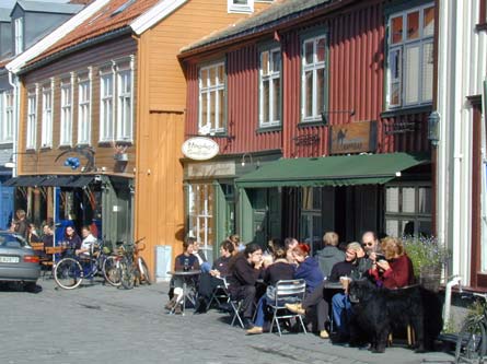 Kapittel 7 Byen som livsmiljø sentrum vart vektlagt som ein kvalitet ved området.