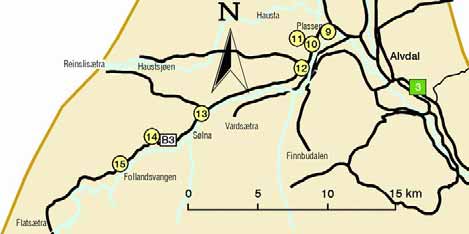 GRÅSTEINEN 4 SIDE 24 tilfeller korreleres med liknende og tilsvarende nivåer i andre dalganger, f.eks. Haustdalen. Dette viser at regionale forhold har vært styrende for nivådannelsen i hele regionen.