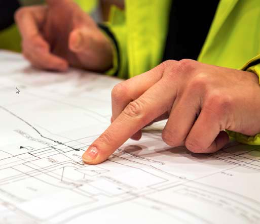 Etter tildeling av kontrakter- (totalentreprise) Begrenset bestiller kompetanse hos byggherre og innleide prosjektledere på tekniske anlegg.