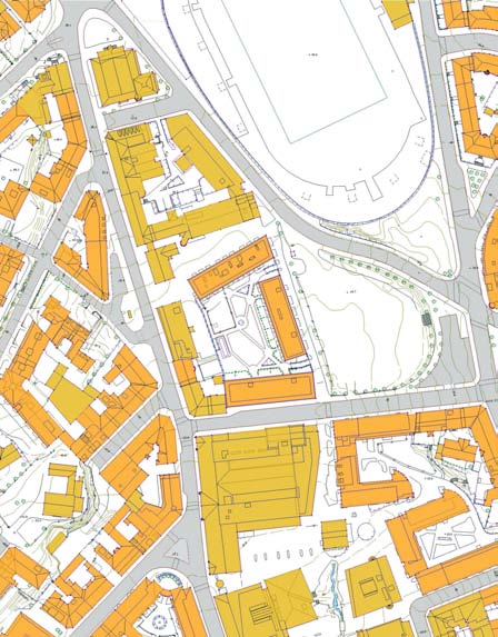 OMRÅDEKARAKTER Prosjektet er en del av Langaard-kvartalet, som tidligere huset Langaard tobakksfabrikk.