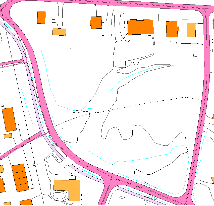 SOSI Del 3 Produktspesifikasjon for FKB Generell del Side 36 av 53 Dersom det er dataobjekter som ikke synes i bildene, for eksempel på grunn av gjengroing, skygge i bildene eller overdekking, må det