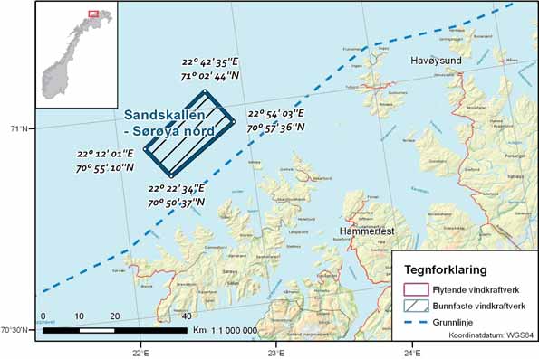 28 SANDSKALLEN - SØRØYA NORD FIGUR 28-1: