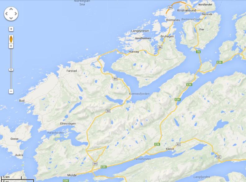 1 Innledning 1.1 Bakgrunn Helse Møre og Romsdal HF (HMR) la i 2012 fram utviklingsplan for helseforetakets virksomhet fram mot 2030 [9]. Utviklingsplanen vurderte bl.a. forslag til framtidig sykehusstruktur for Nordmøre og Romsdal.