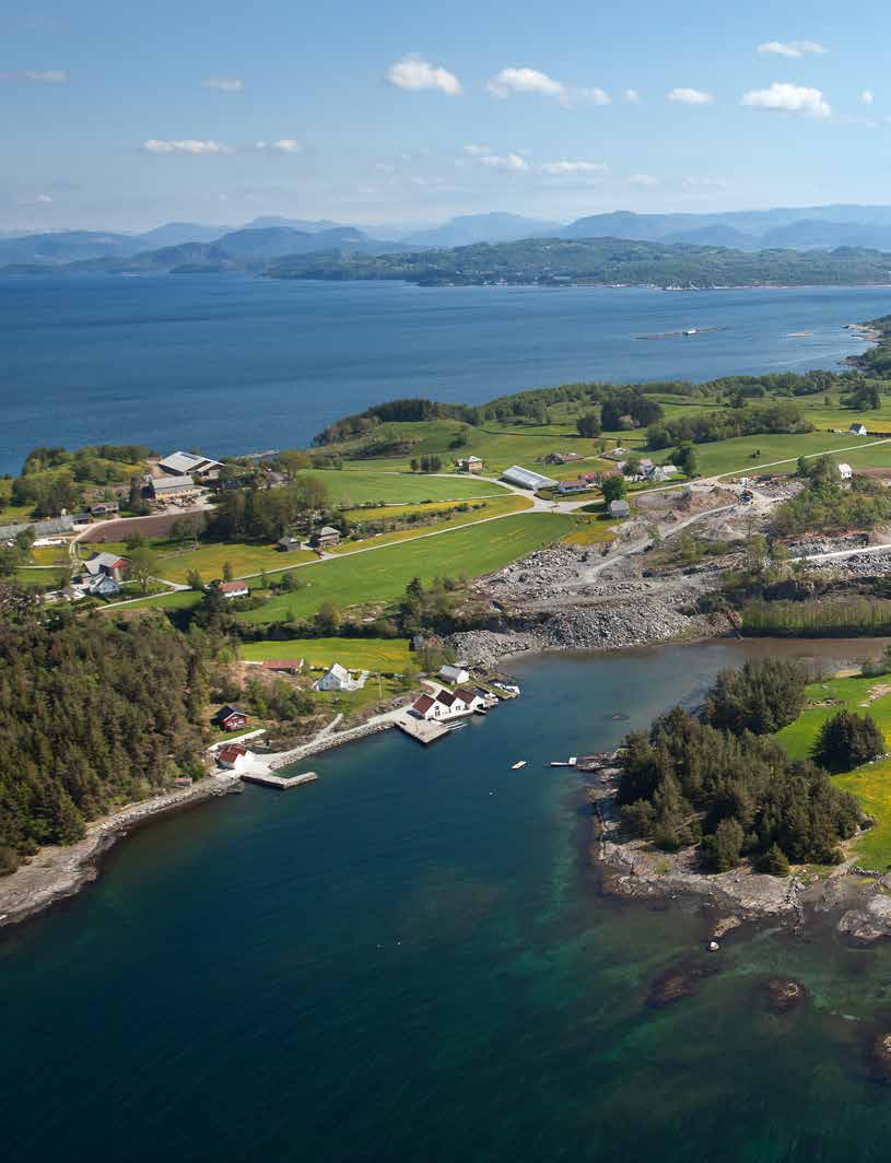 Østabøvågen på Talgje 6 nøkkelferdige leiligheter Ryfylkes egen paradisøy Talgje er den sørligste øya i Finnøy kommune, preget av sin grønne og frodige natur og omgitt av forfriskende blått hav