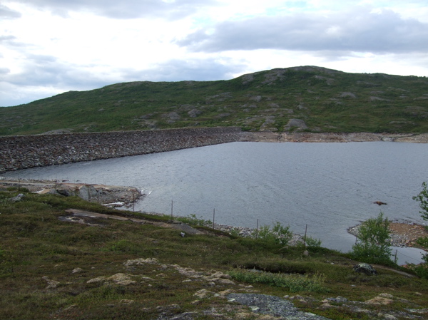 Foto: Morten W. Melby Dam Kallvatnet.