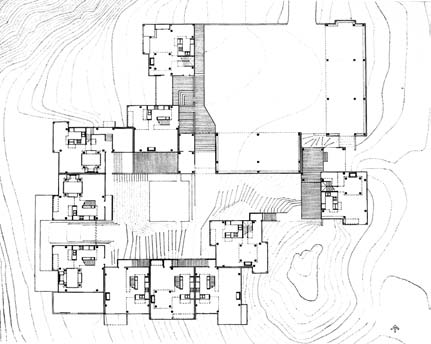 Farnsworth House, Illinois. Arkitekt: Mies van der Rohe Sea Ranch, California.