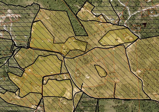 104. Lyseren LNF Fritidsbebyggelse Ca. 102 daa Seterområde med hyttebebyggelse, ca. 950 moh.. Sefrak-registrerte bygg på eller i umiddelbar nærhet av området.