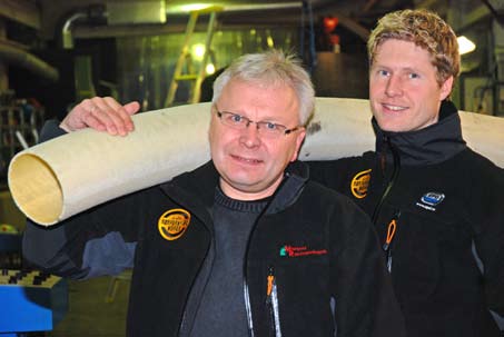 Nyheter Morten Trevland og Nils Johan Tufte står bak selskapet Nytt Rør AS, som inngår som partner i Rørfornying Norge.
