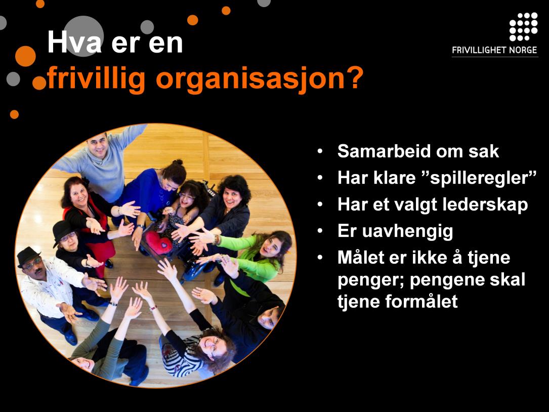 Hva er frivillige organisasjoner