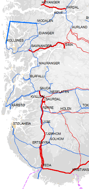 Det er usikkert om det er realistisk å lage og drifte en slik løsning i et nett der kraftflyten vil variere mye over døgnet i takt med de daglige endringene i last, produksjon og import/eksport på