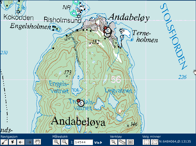 Kulturmiljø Nær planområdet er det registrert to