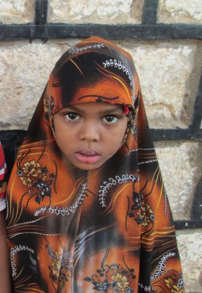 Barn på Urtehagens barnehjem i Burao, mai 2014 Jenter Bilde 1: