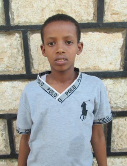 Bilde 28: Mohamed (12 år). Far Er død, fattig familie.