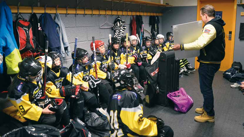 Styreleder Tor Frithjov Nerby er stolt av panterne! Jentene våre har vært en betydelig aktør innen jentehockey i Norge, to spillere har vært på landslaget i mange år.