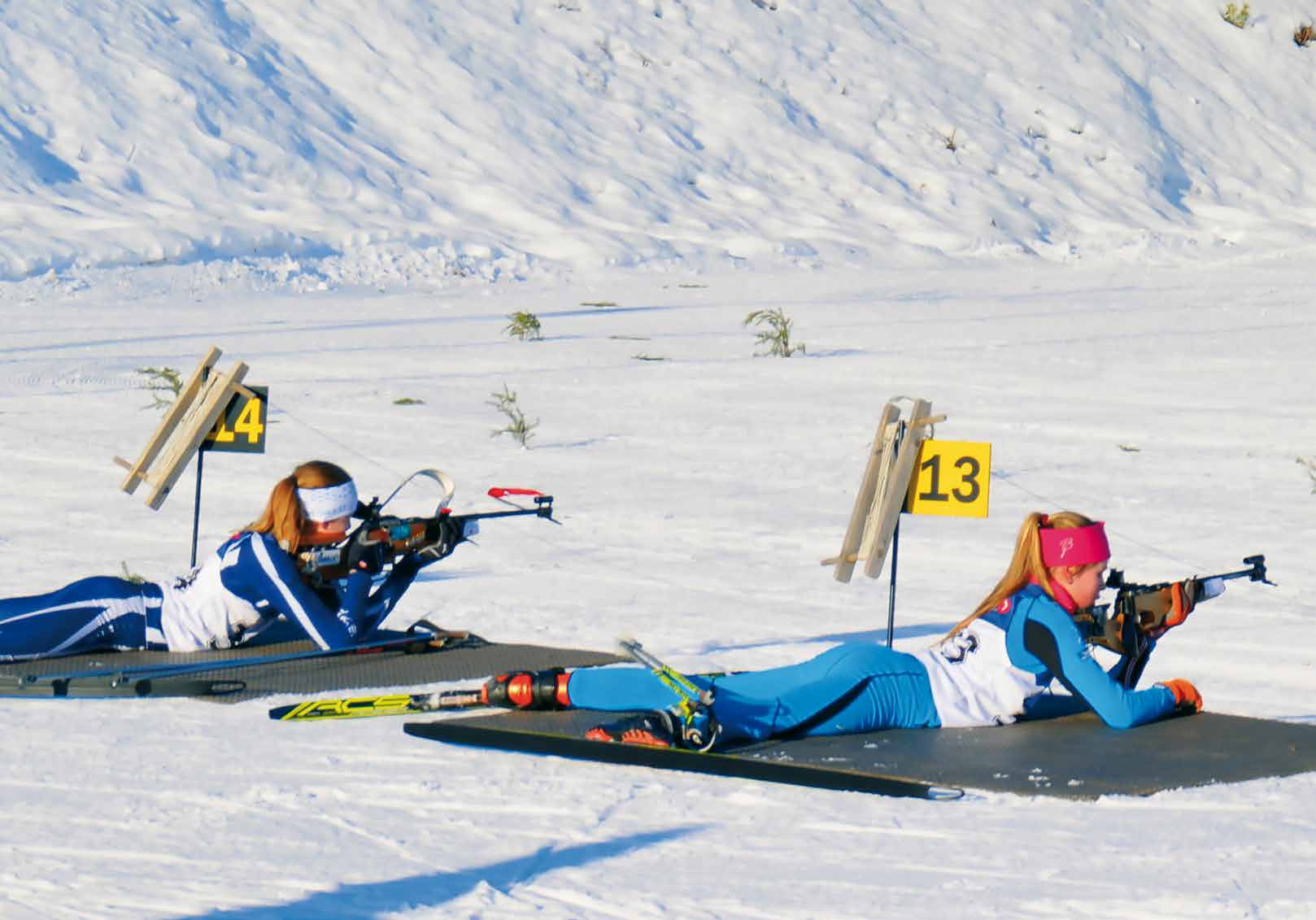 Aktiv på RINGERIKE Hønefoss skiskytterklubb: MIDT I BLINKEN FOR MANGE Skiskyting er en populær idrett i Norge. Det er det på Hønefoss også.