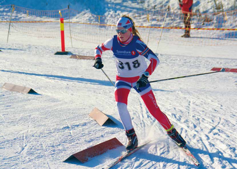 DISTRIKTETS ENESTE SKISKYTTEANLEGG Pål Kristian Holemark er tilflytter, og kommer opprinnelig fra Bærum, men er i ferd med å slå rot på Ringerike.