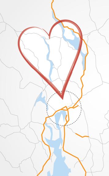 gjennom Oslo Er et felles initiativ fra kommunene langs Gjøvikbanen og Rv4.