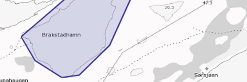 Dette vil omfatte at fjæra blir ca 50-60 m kortere mot vest og at molo mot vest vil bryte sjøbildet i den retningen.