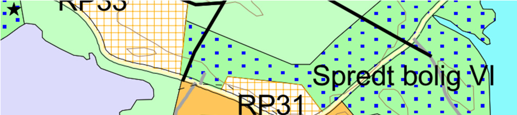 av allmennheten som tur- og rekreasjonsområde. Nordlige del av Lendavika som grenser mot Fv 483 har formål byggeområde for fritidsbebyggelse i gjeldende arealplan.