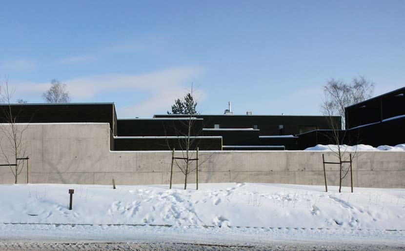 Bjørnveien 119, Holmen, Oslo, 2006. Arkitekt Dahle/Dahle/Breitenstein AS. Backe Prosjekt AS fikk Byggherreprisen 2007 for dette «forbilledlige prosjekt».